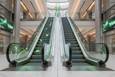 عمر مفید پله برقی